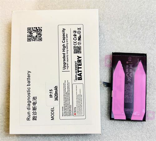 Pin IPhone 15 3.620 mAh - Chạy Chuẩn đoán (Zin Hãng)