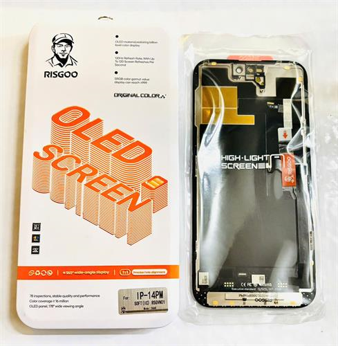 Màn Hình iPhone 14 PRO MAX Oled Phôi Dẻo - Chính Hãng Risgoo